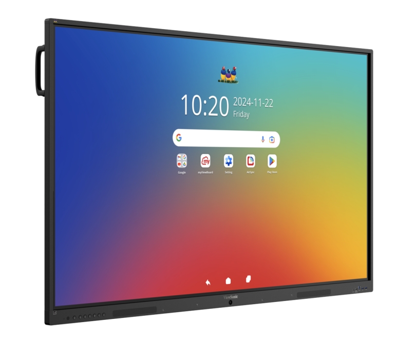 IFP6535-1-1C VIEWSONIC 65" 64 Multi touch, 9H, 450nits, 8GB RAM/128GB, Android 16, Black