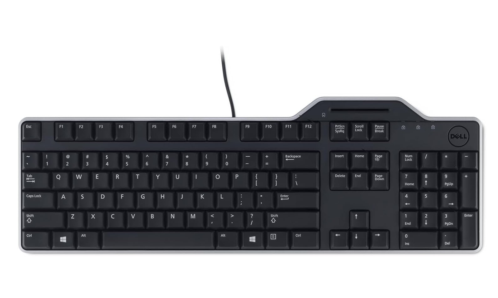 Dell Keyboard Smartcard Reader - KB813 - Adriatic (QWERTZ)