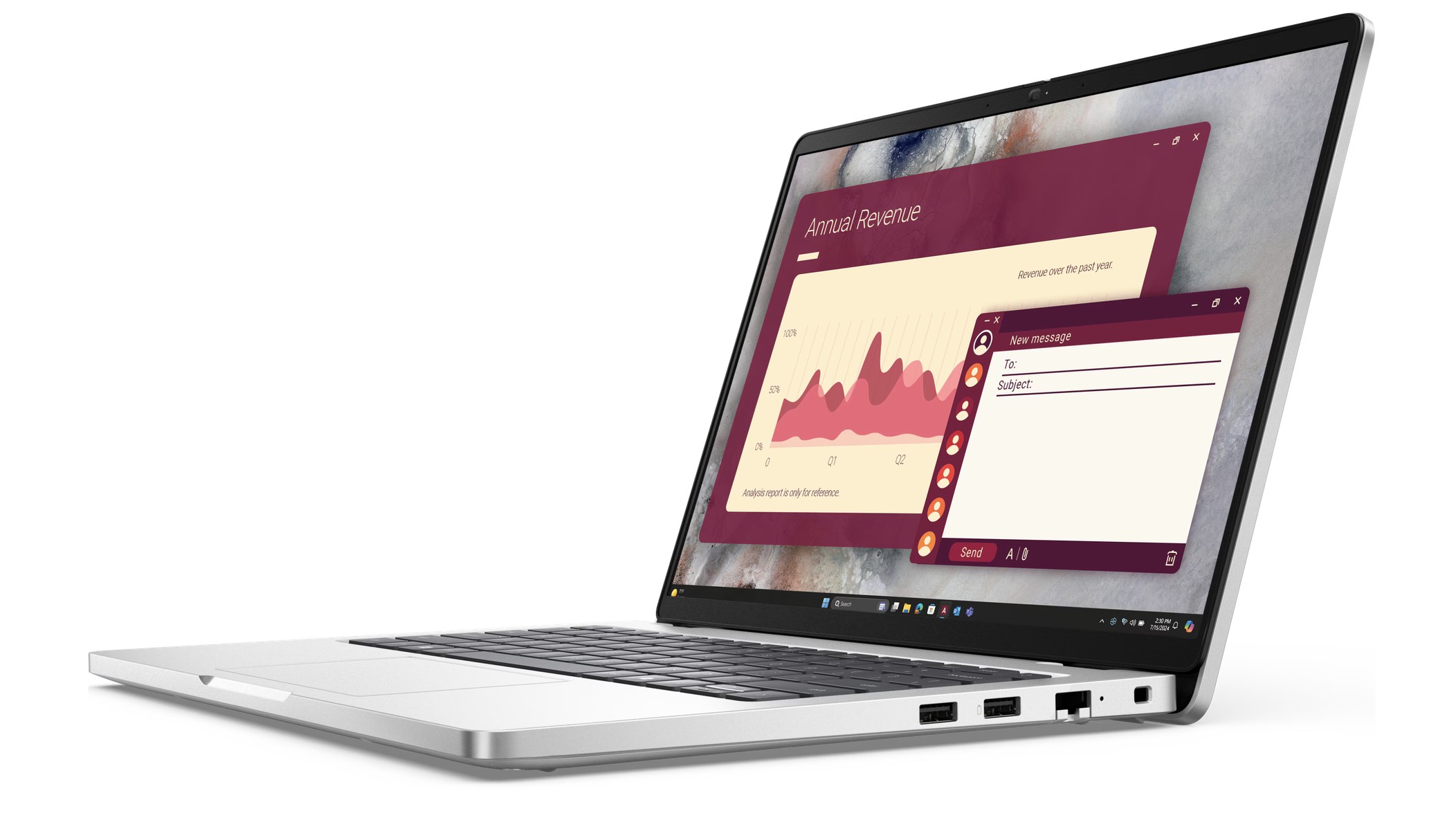 1033036711-N1380 Dell NB Pro 14 Ultra 5 235U/14"FHD+/16GB/1TBSSD/Intel Graphics/FP/Win11Pro