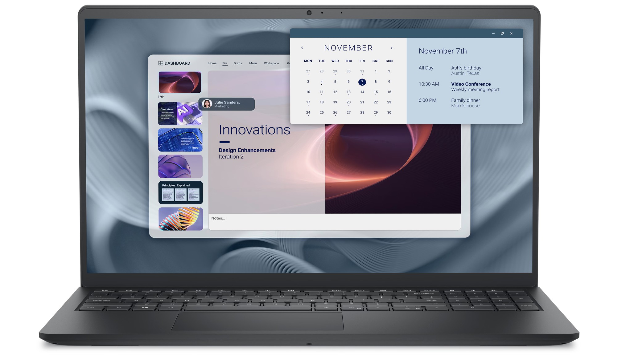 1030504691-N1411 Dell NB Pro 15 Essential R5-7520U/15.6"FHD/16GB/512GBSSD/Radeon610M/FP/Win11Home