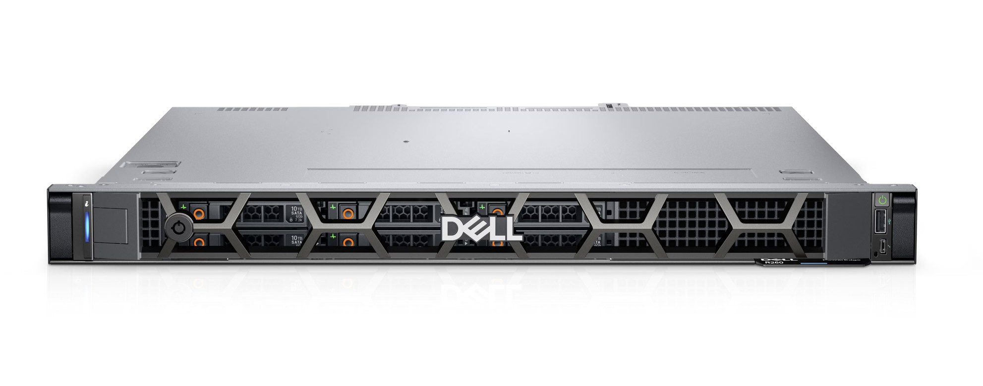 1037190878-S0376 Dell PowerEdge R260 6315P/2x3.5"/16GB/2TB-SATA/iDRAC9 Ent 16G/700W