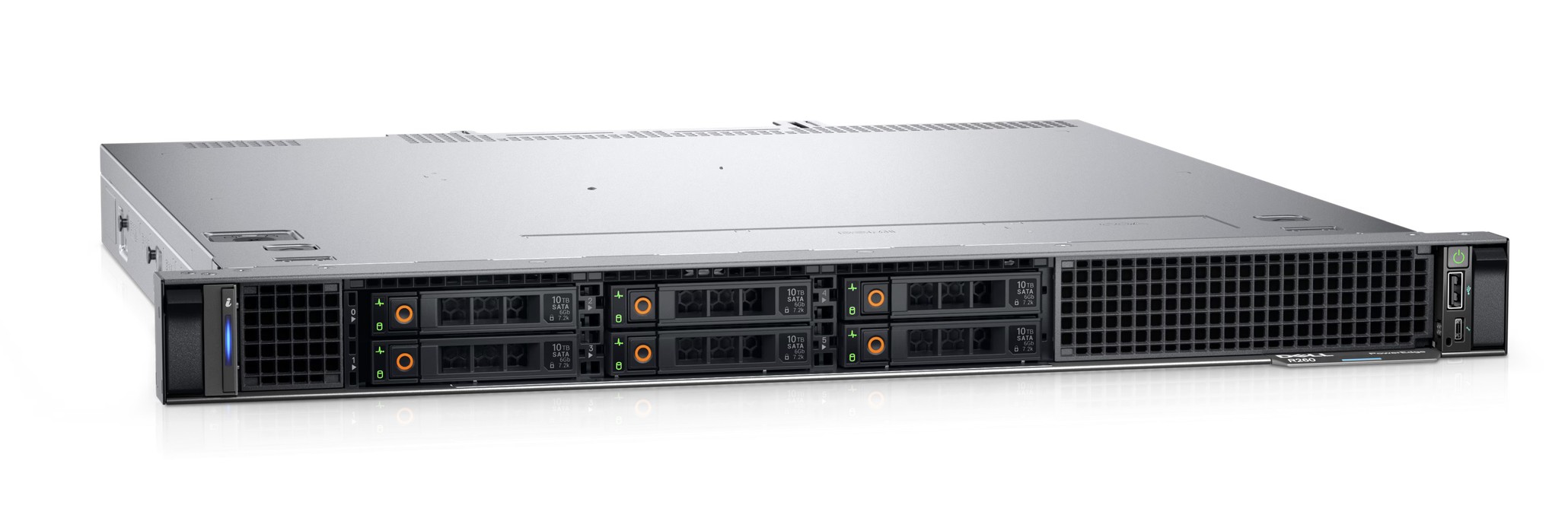 1037190878-S0376 Dell PowerEdge R260 6315P/2x3.5"/16GB/2TB-SATA/iDRAC9 Ent 16G/700W