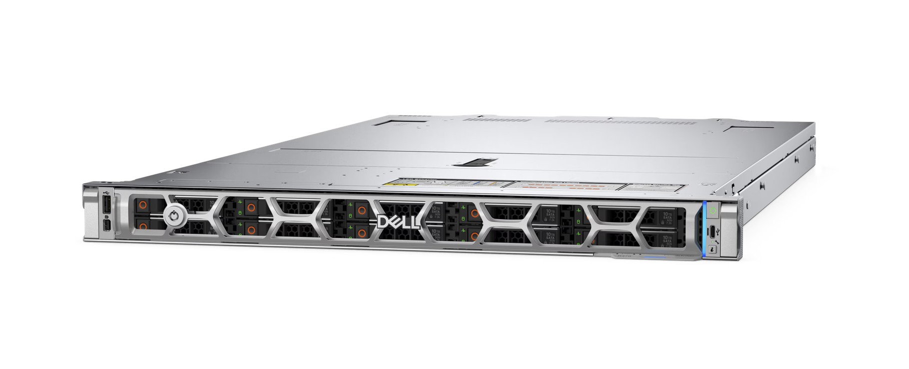 1032651924-S0385 Dell PowerEdge R470 6517P/8x2.5"/32GB/2x480GBSSD/iDRAC10 Ent 17G/H965i/2x1100W