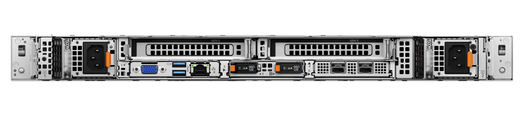 1032651924-S0385 Dell PowerEdge R470 6517P/8x2.5"/32GB/2x480GBSSD/iDRAC10 Ent 17G/H965i/2x1100W