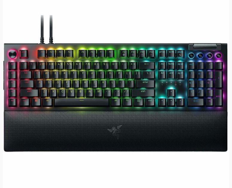 Razer BlackWidow V4 Pro - Mechanical Gaming Keyboard (Green Switch) - US Layout