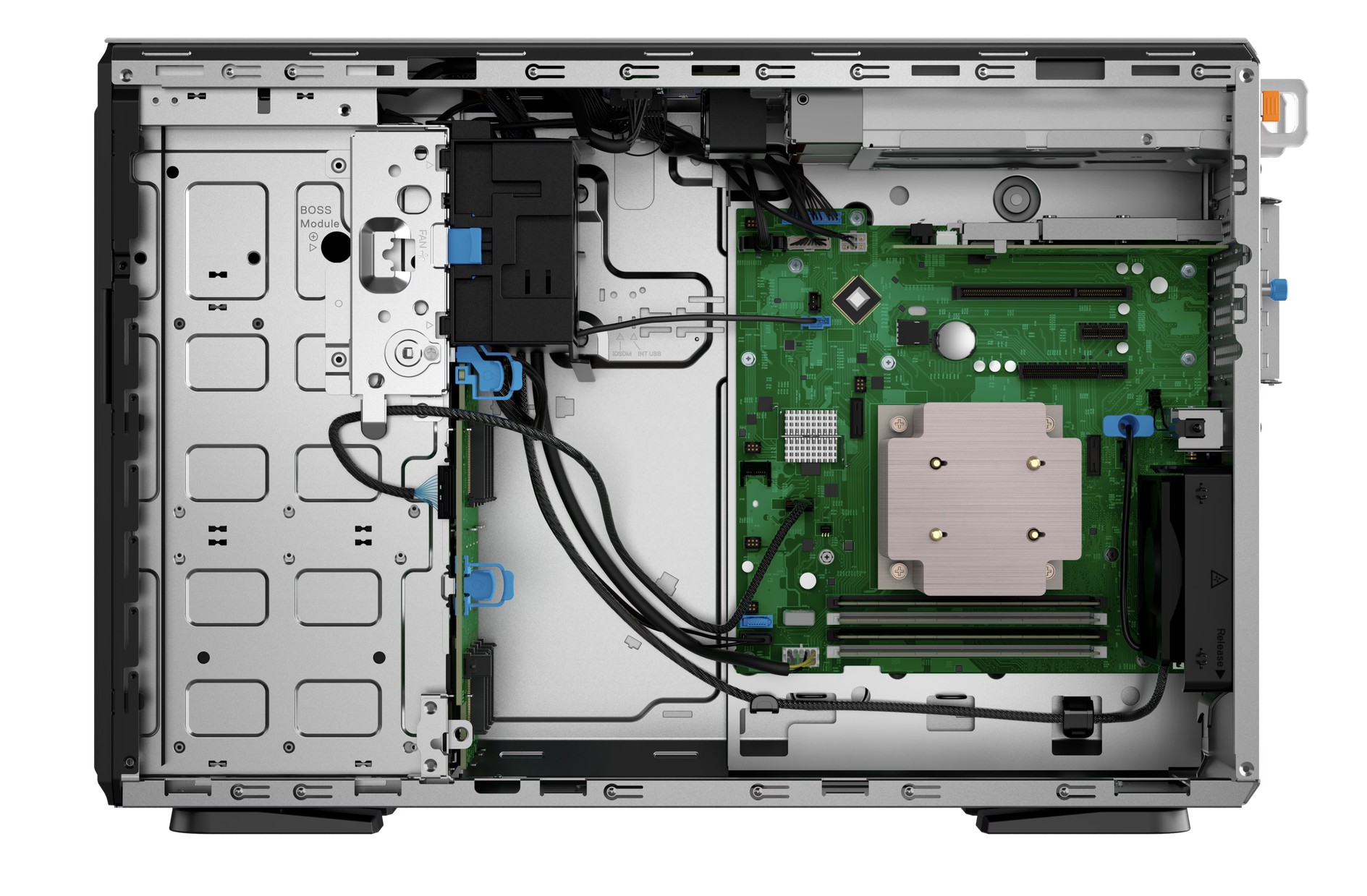 1033743640-S0383 Dell PowerEdge T360 6315P/8x3.5"/16GB/2TB-SATA/iDRAC9 Ent 16G/H355/700W